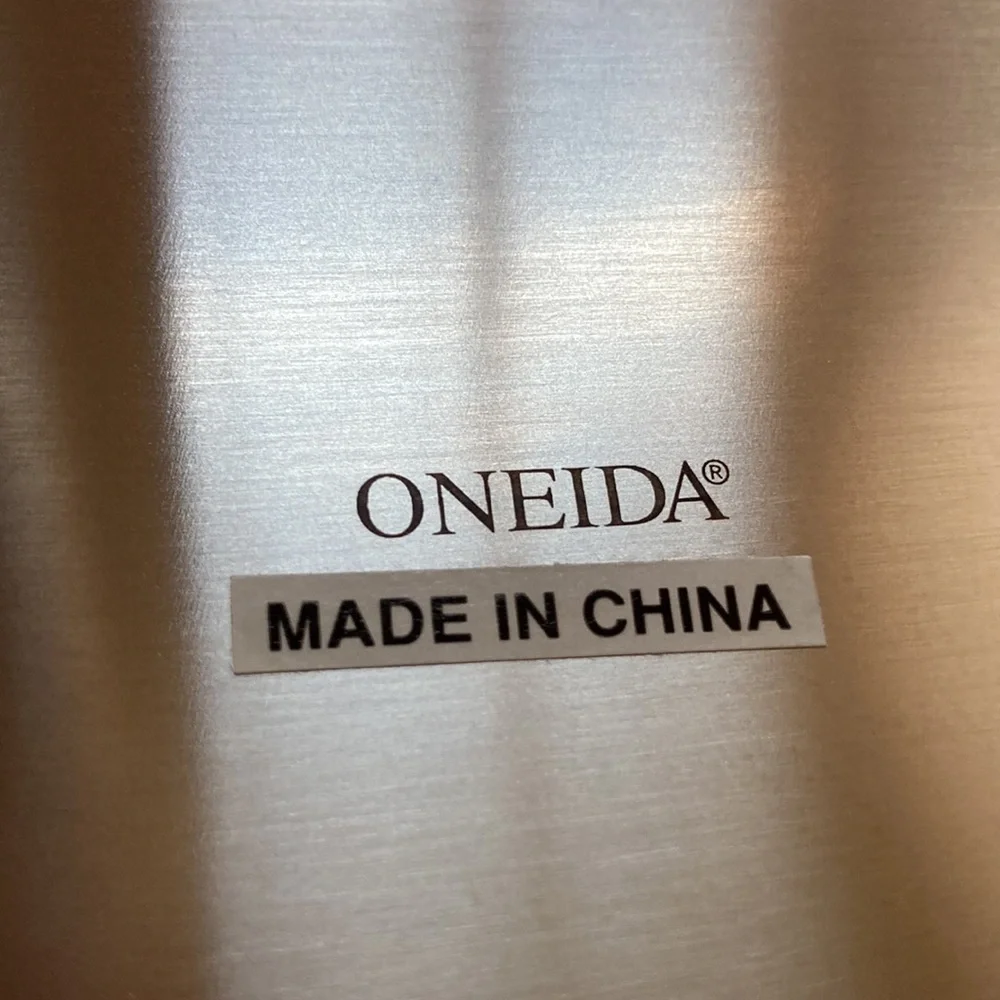 Oneida round stainless